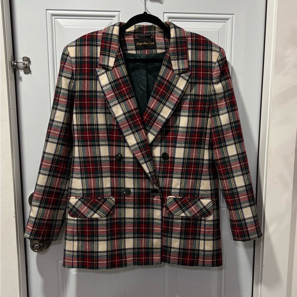 Jiorgio Sant’Angelo Wood Platos Double-Breasted Women's Jacket